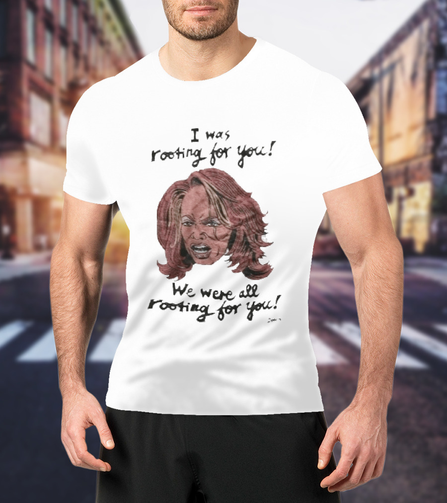 Sina Sparrow I Was Rooting For You We Were All Rooting For You Iconic Expression T-Shirt