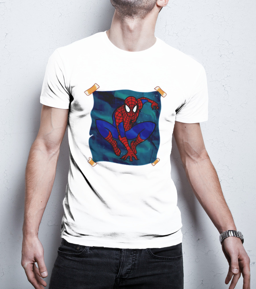 Spider Man Marvel Comics Superhero Iconic Action Pose T-Shirt