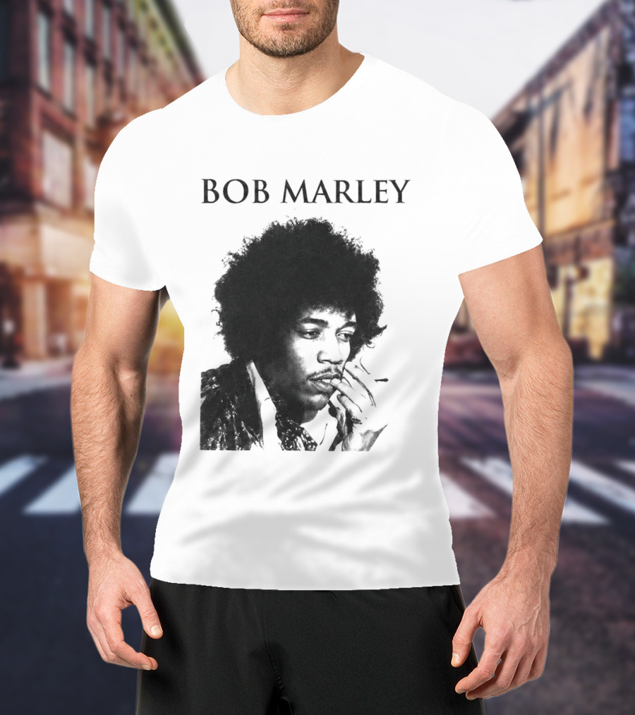 Bob Marley Jimi Hendrix T-Shirt