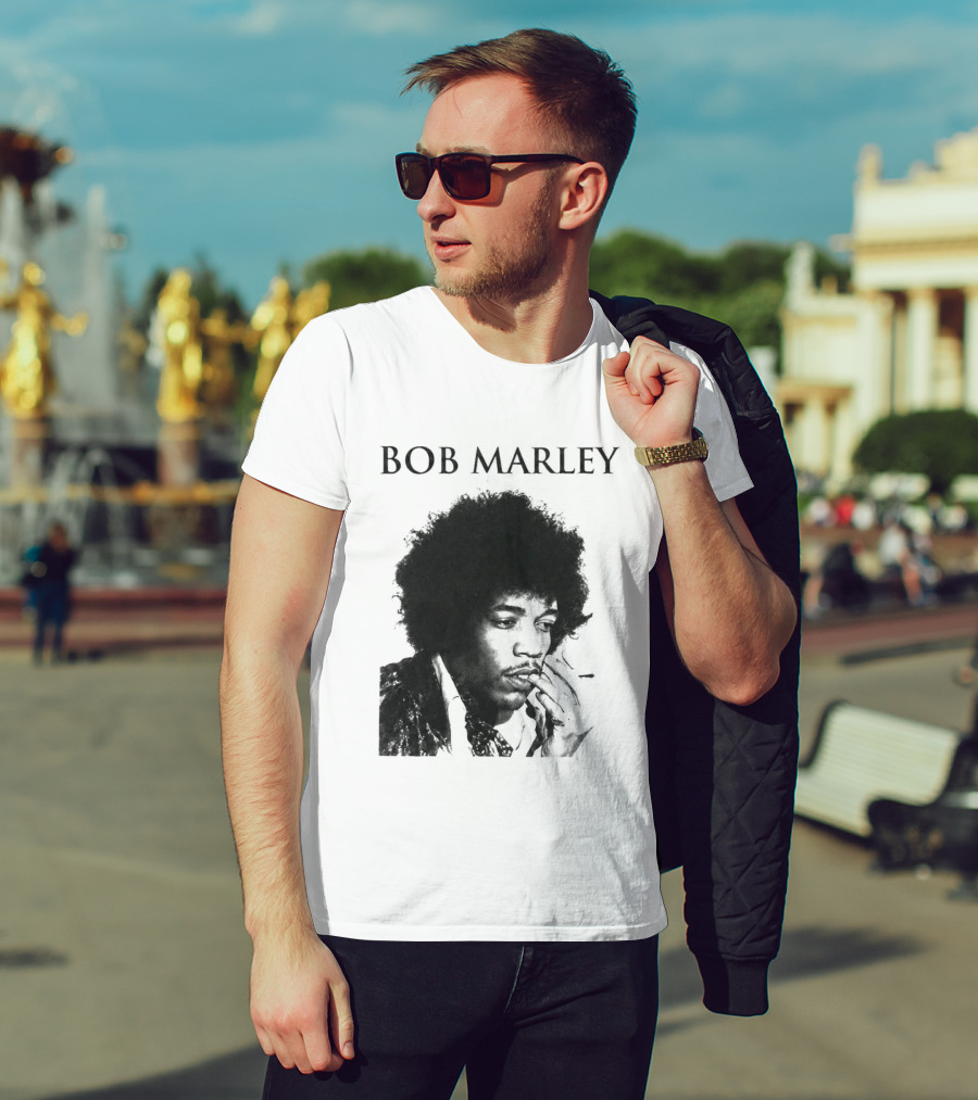 Bob Marley Jimi Hendrix T-Shirt