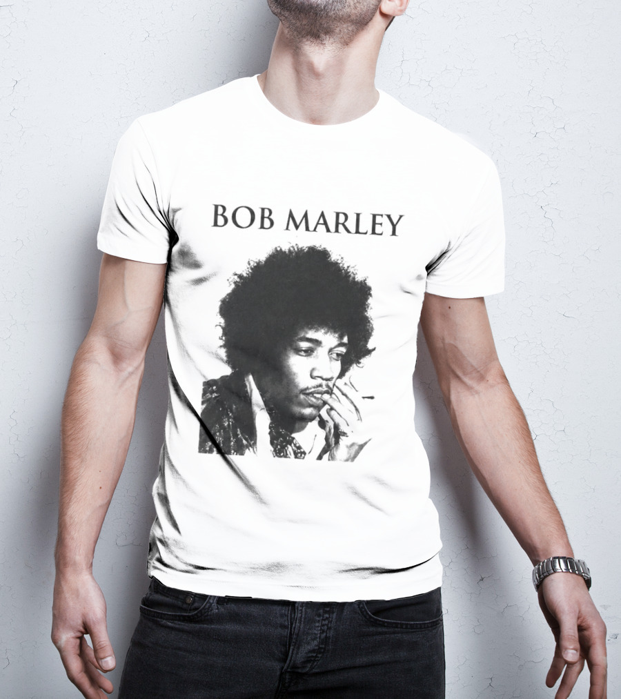 Bob Marley Jimi Hendrix T-Shirt