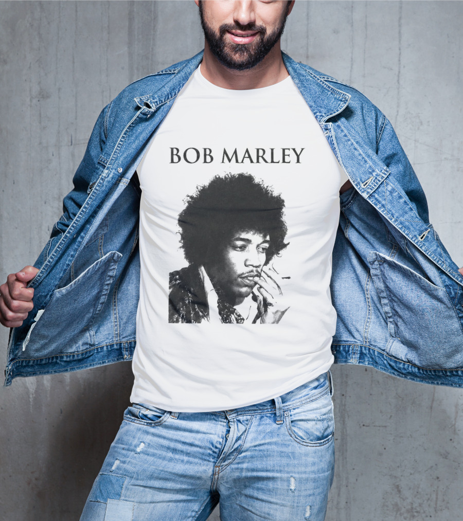 Bob Marley Jimi Hendrix T-Shirt