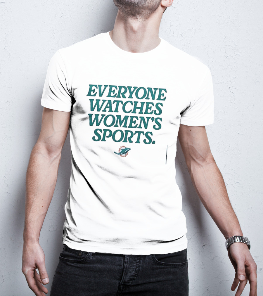Miami Dolphins Everyone Es Women's Sports T-Shirt
