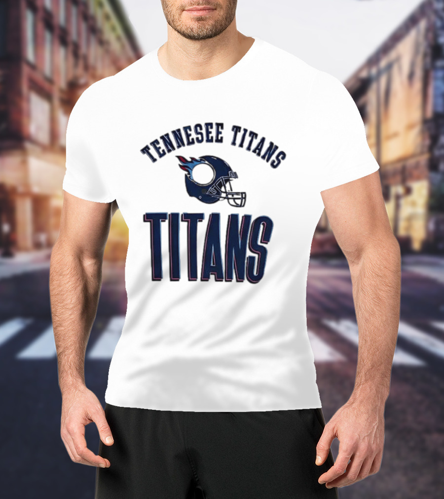 Tennessee Titans Everyone Es Women's Sports Titans Helmet T-Shirt