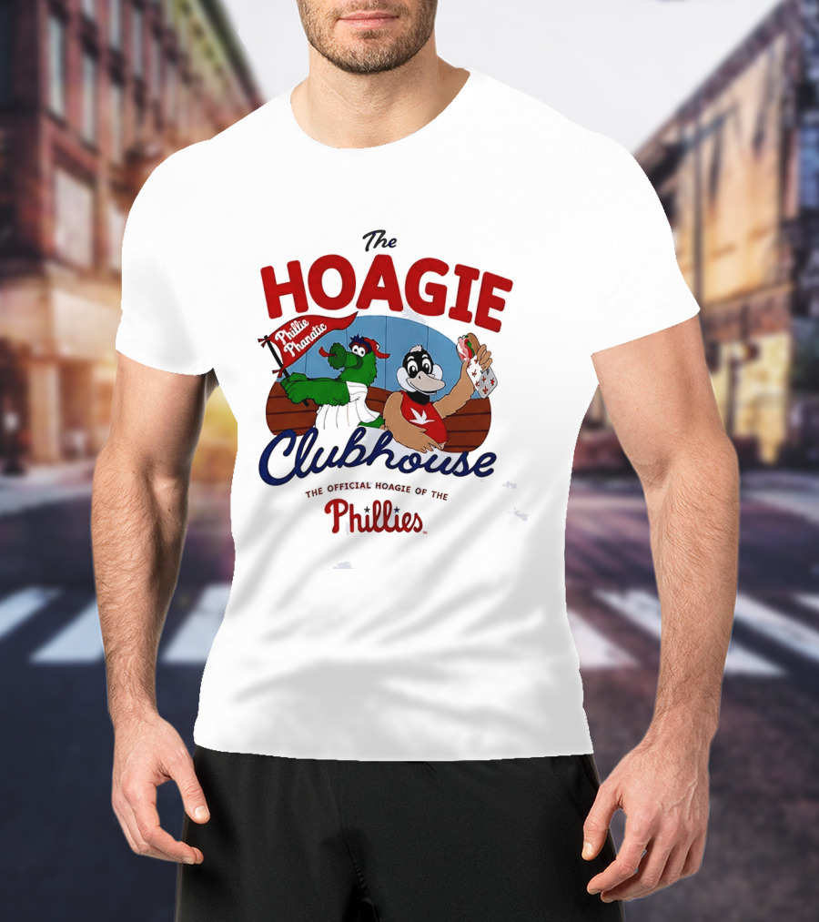 The Hoagie Clubhouse Official Hoagie Of The Phillies T-Shirt