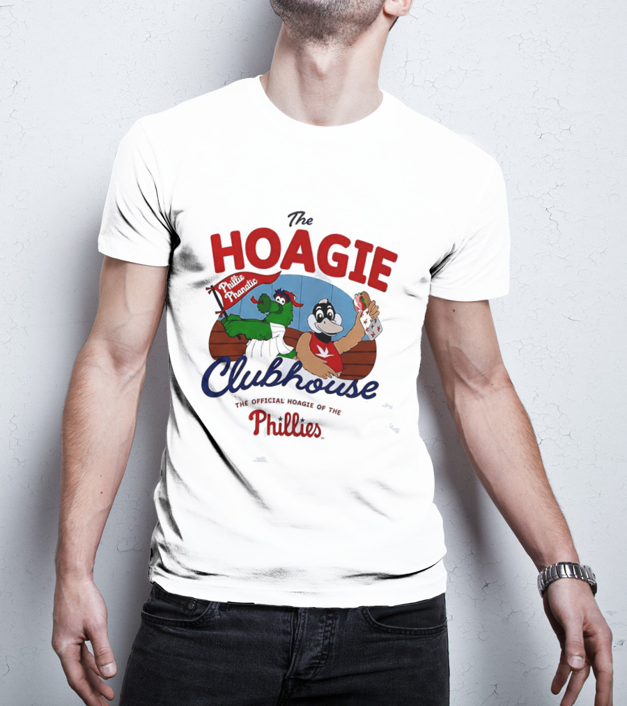 The Hoagie Clubhouse Official Hoagie Of The Phillies T-Shirt