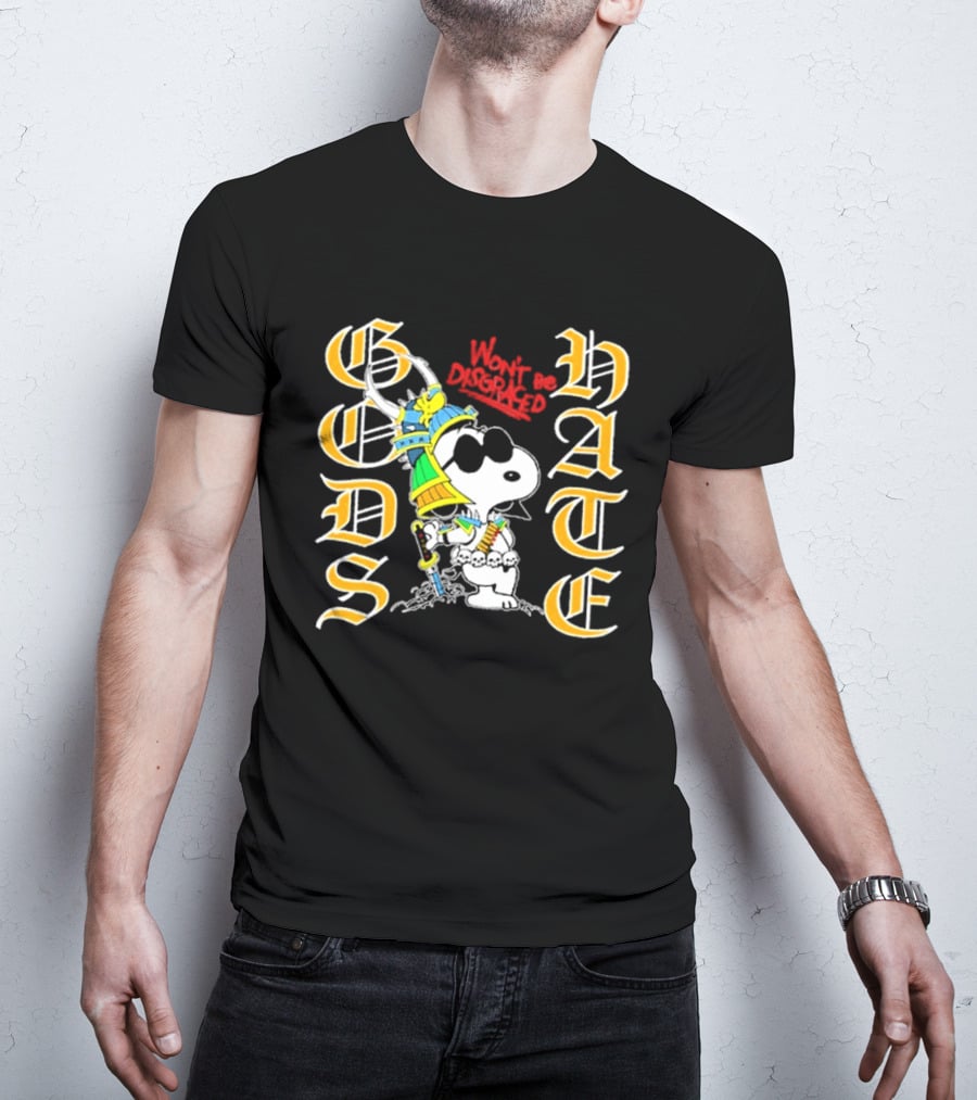 God's Hate We Owe You Nothing Samurai Joe Hardcore T-Shirt