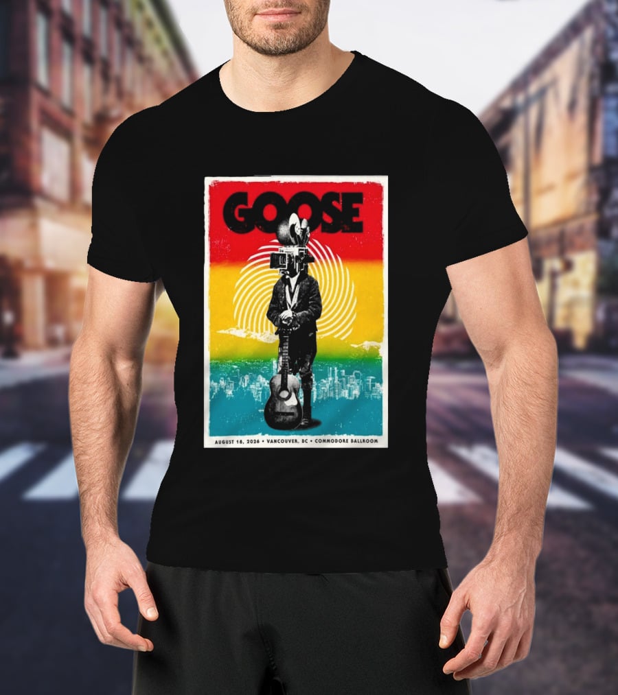 Goose August 18 2026 Vancouver BC Commodore Ballroom T-Shirt