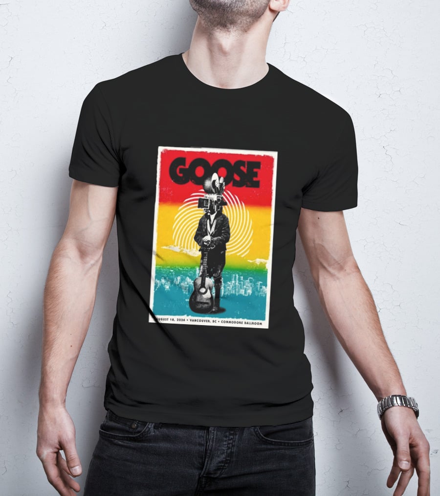 Goose August 18 2026 Vancouver BC Commodore Ballroom T-Shirt