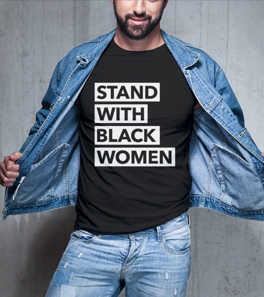 Stand With Black Women Angie Nixon T-Shirt