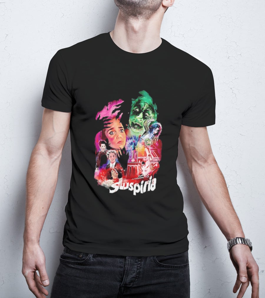 Suspiria Dario Argento Horror Collage Death Is Coming For You T-Shirt