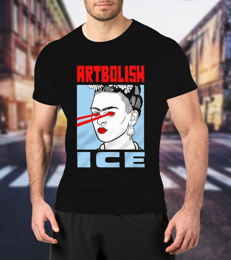 ARTBOLISH ICE Frida Kahlo Lalo T-Shirt
