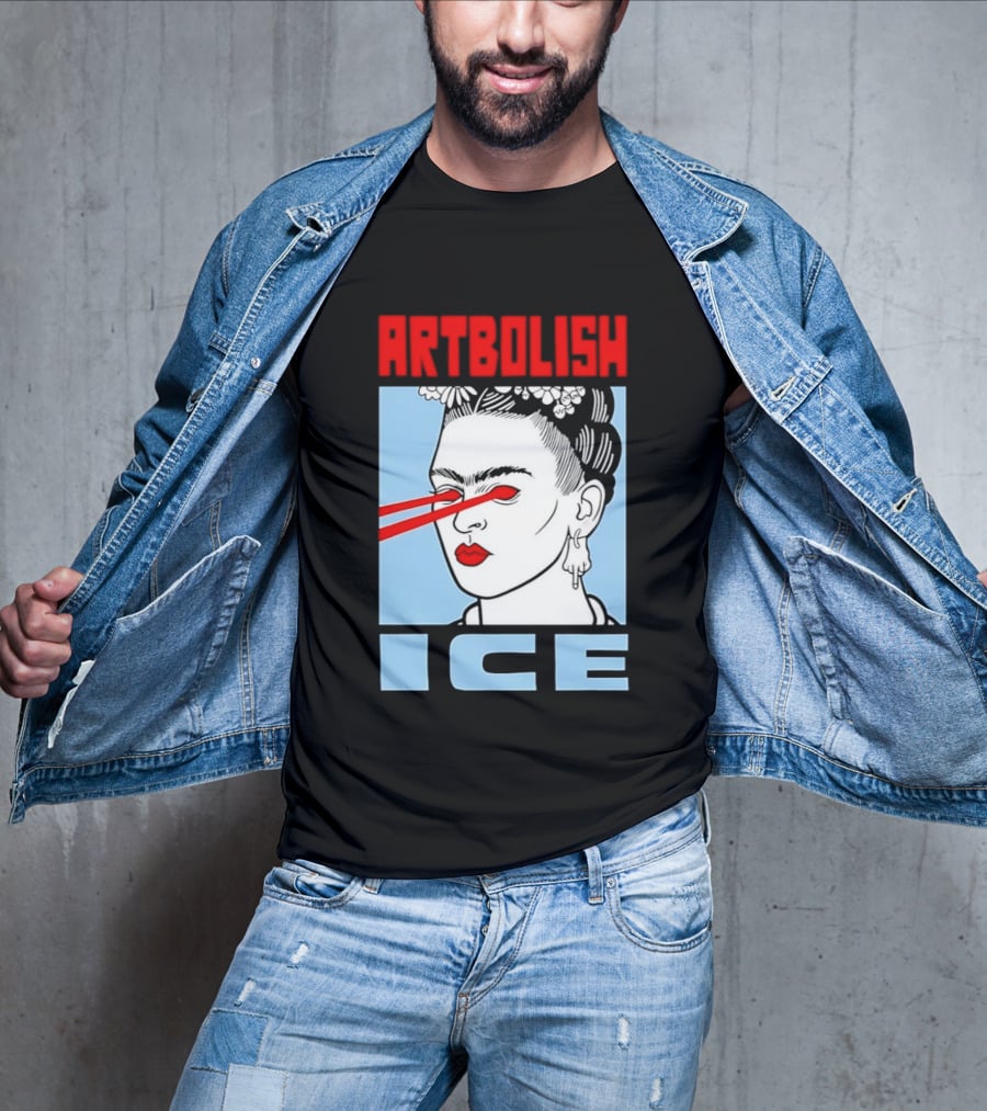ARTBOLISH ICE Frida Kahlo Lalo T-Shirt