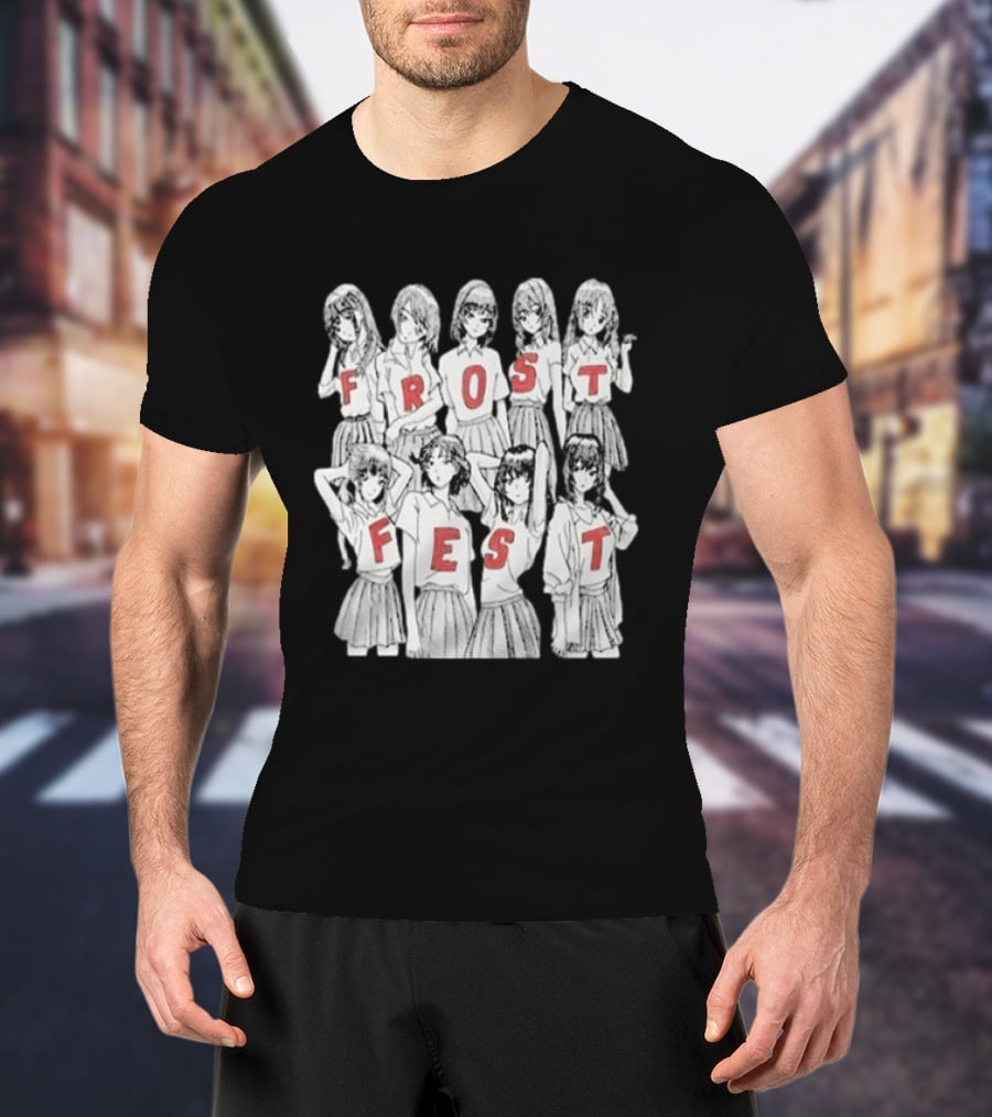 Frost Children 2026 Anime Style Frost Fest T-Shirt