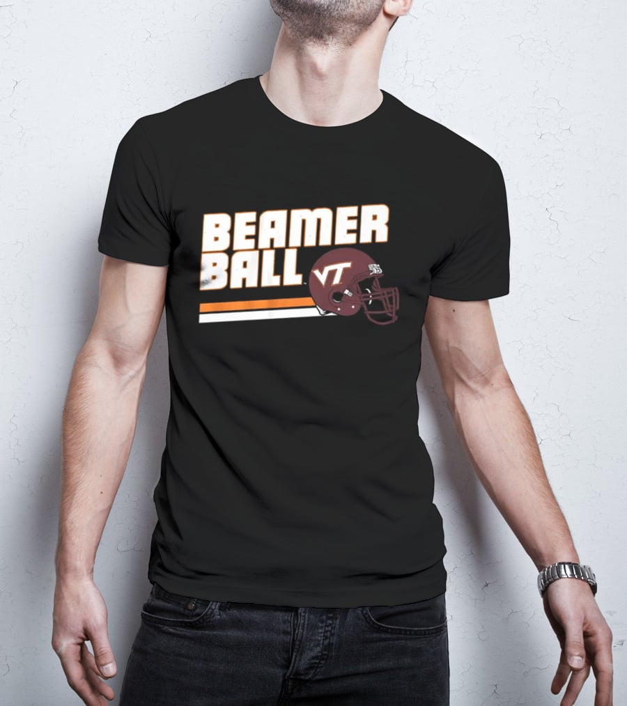 Beamer Ball VT Football Virginia Tech Frank Beamer Coach T-Shirt