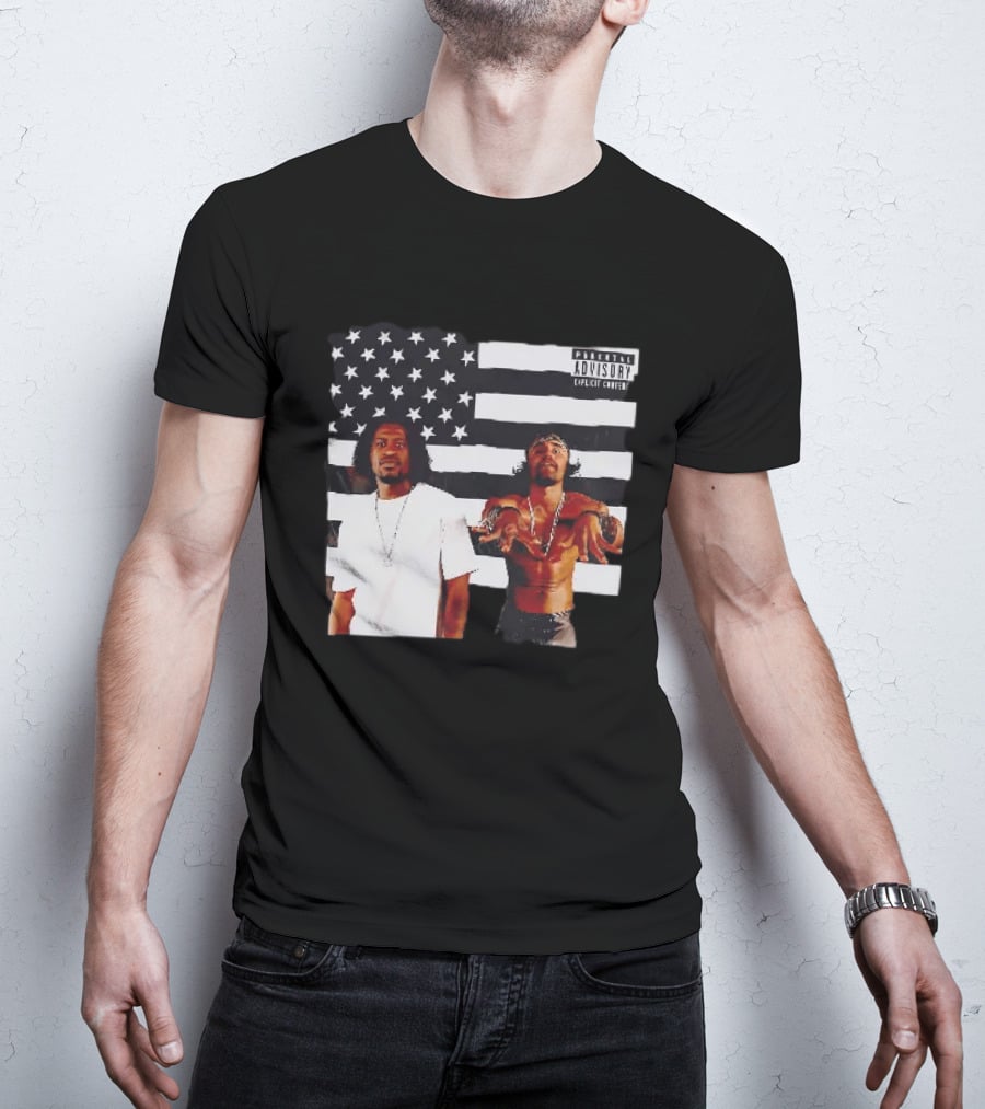 OutKirk Kirk X Floyd American Flag Explicit Content T-Shirt