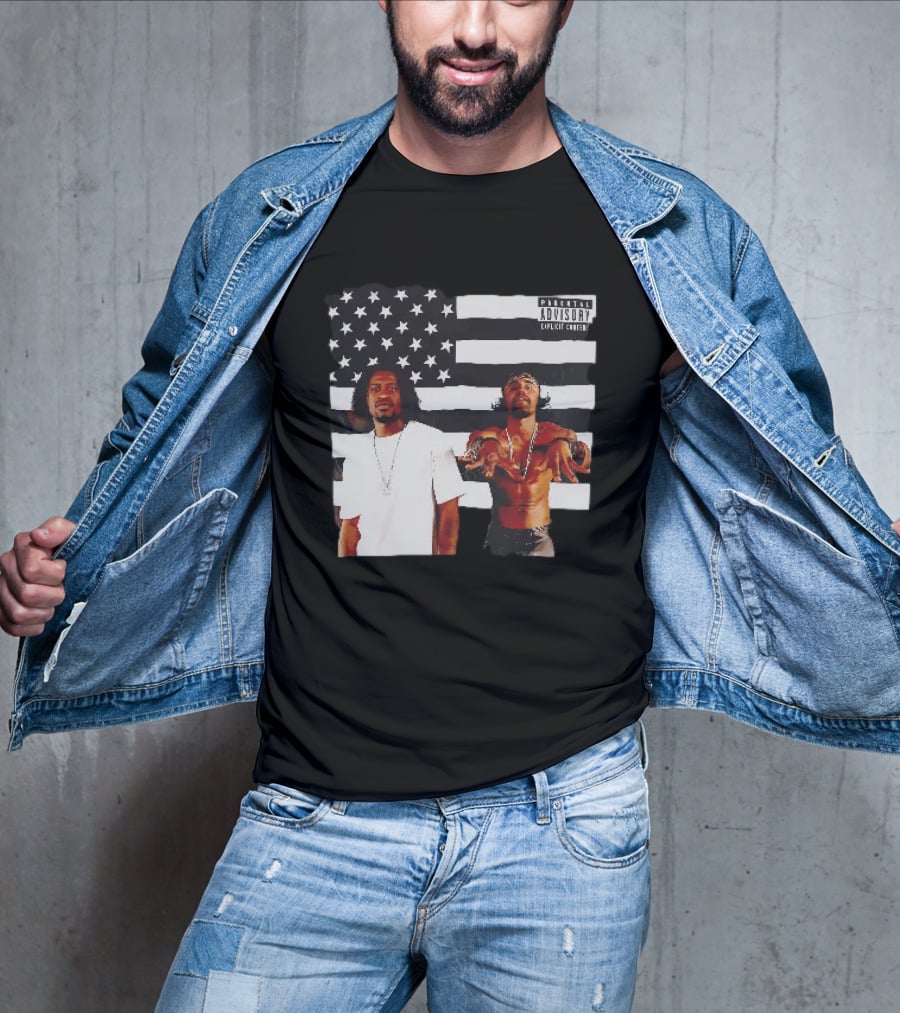 OutKirk Kirk X Floyd American Flag Explicit Content T-Shirt