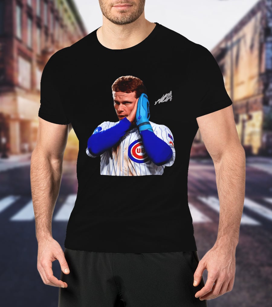 Chicago Cubs Pete Crow Armstrong Night Night Celebration T-Shirt
