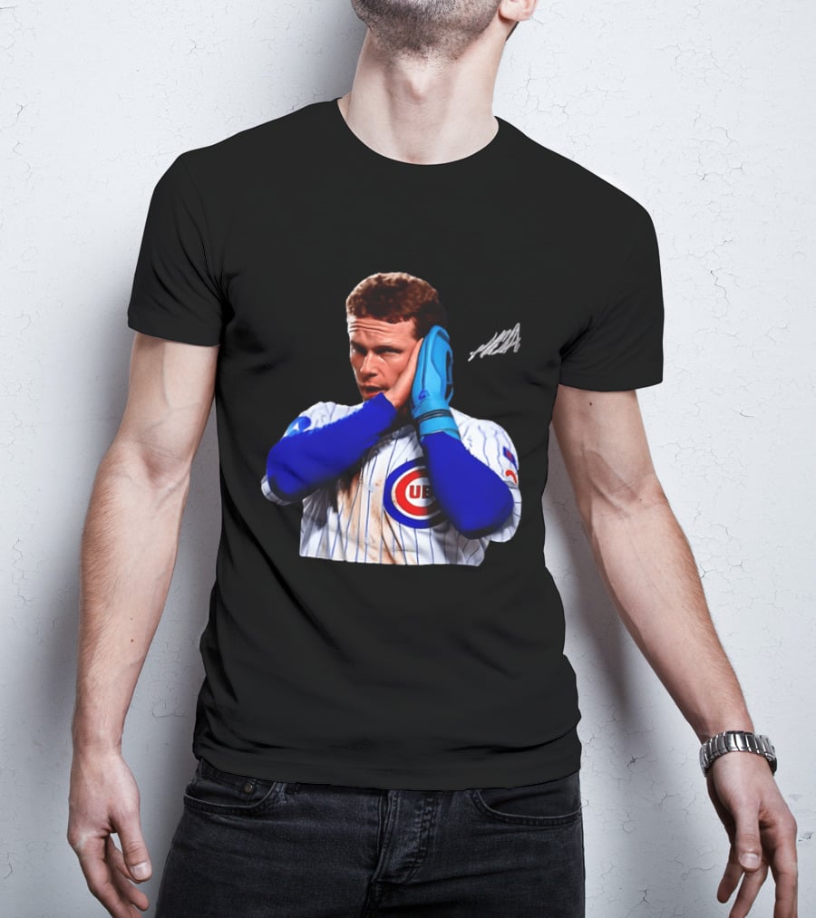 Chicago Cubs Pete Crow Armstrong Night Night Celebration T-Shirt
