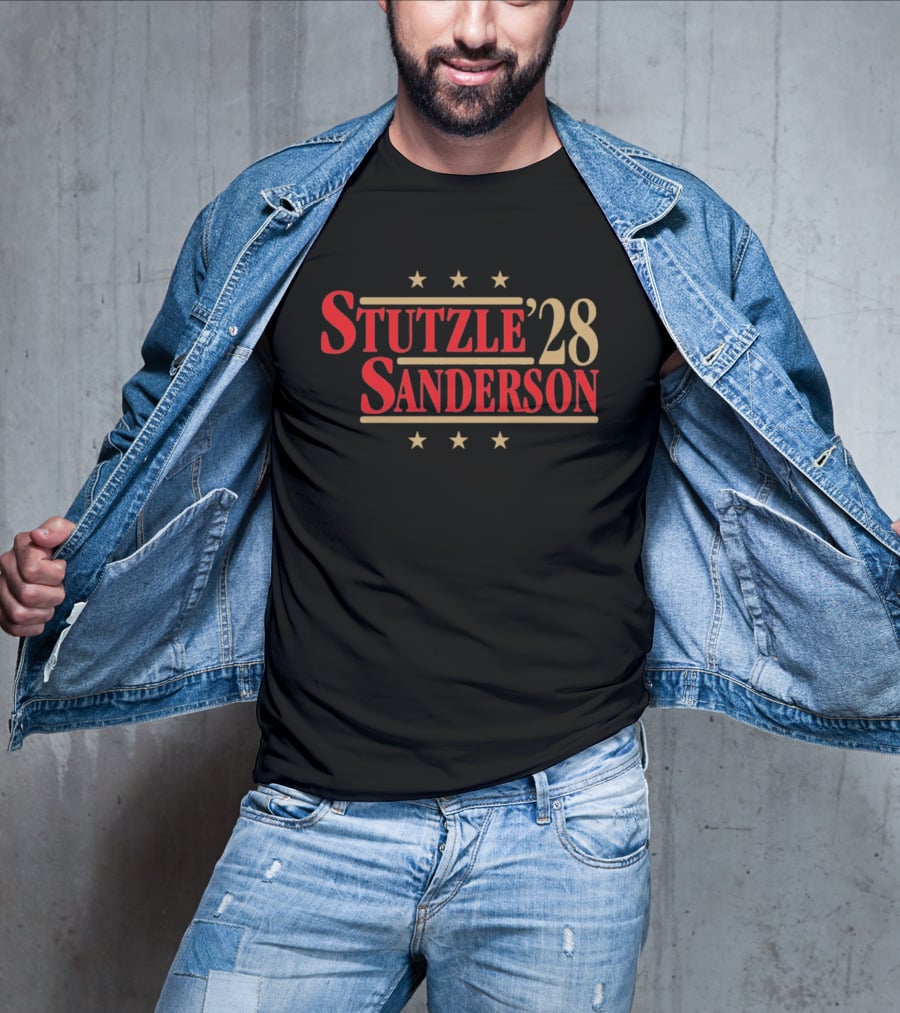 Stutzle Sanderson '28 Stars Ottawa Senators T-Shirt