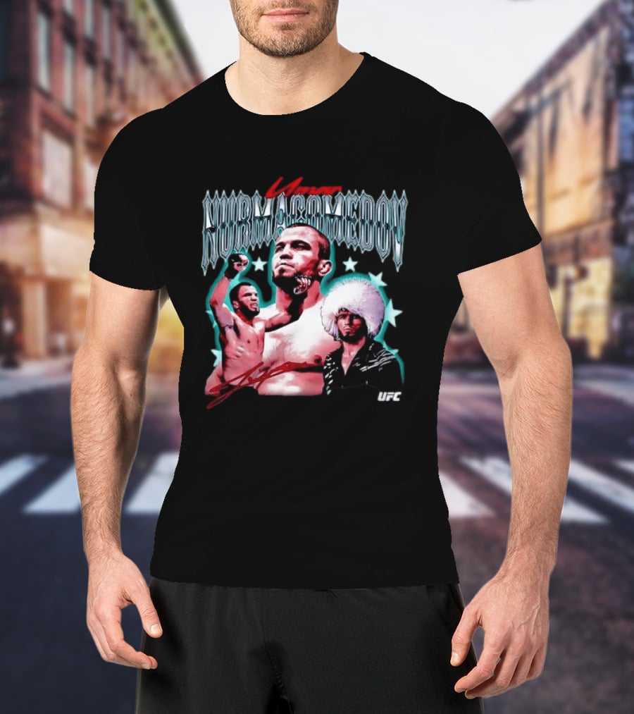 Umar Nurmagomedov UFC Trio Stars Signature T-Shirt