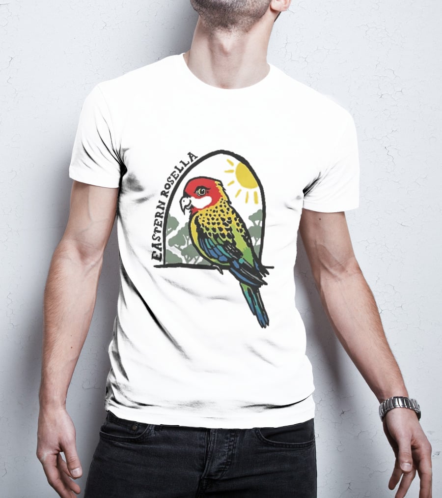 Eastern Rosella Bird Sunshine T-Shirt