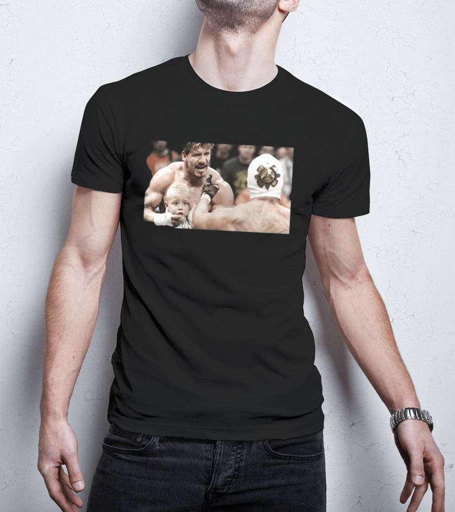 Bad Bunny Southern Tackle Apple Vintage Wrestling Match Iconic WWE Scene T-Shirt