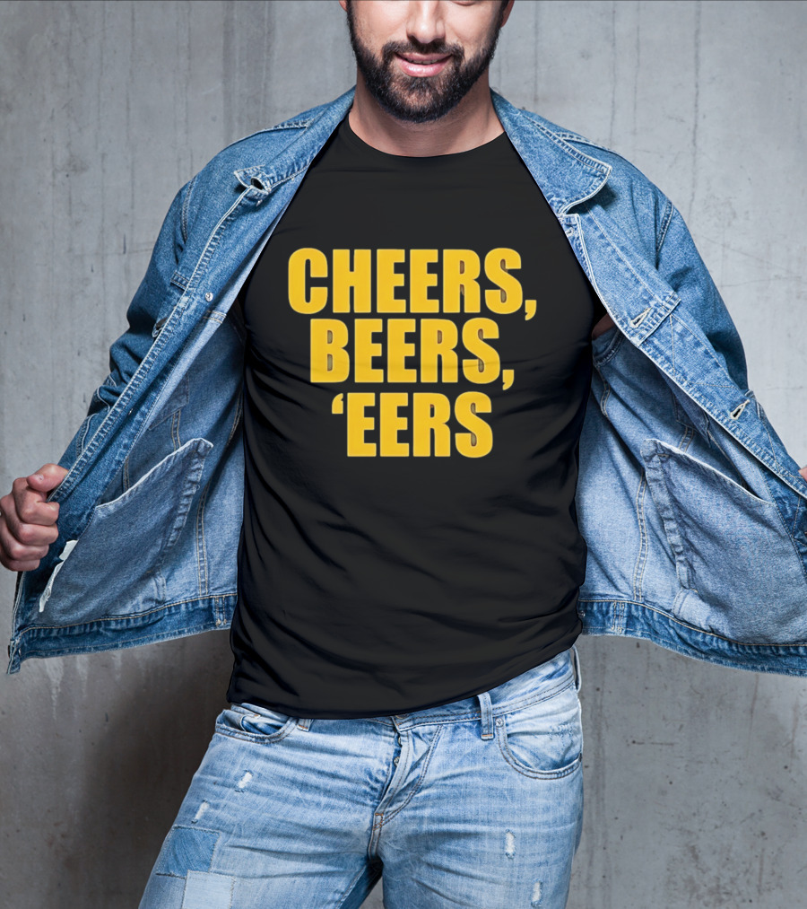 Cheers Beers Eers West Virginia Mountaineers Fans Celebration T-Shirt