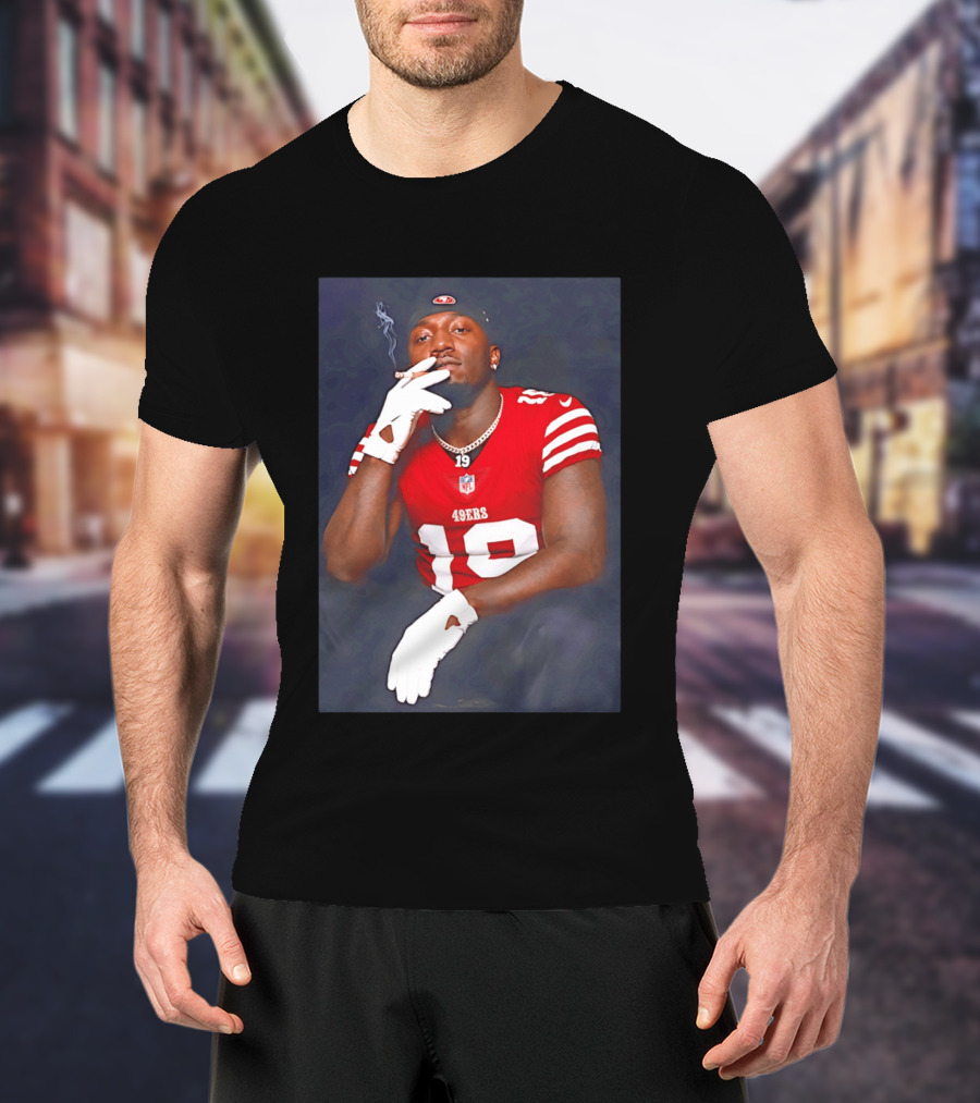Deebo Samuel 19 NFL San Francisco 49ers Smoking T-Shirt
