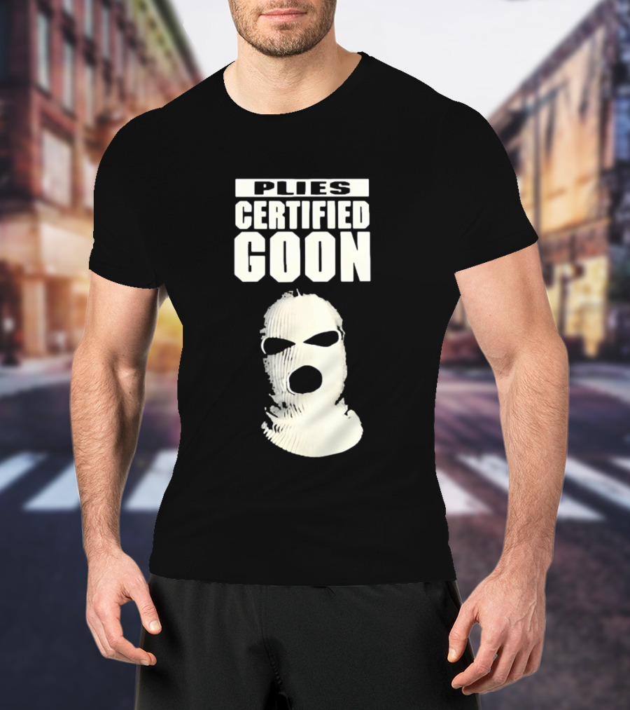 Plies Certified Goon Ski Mask T-Shirt