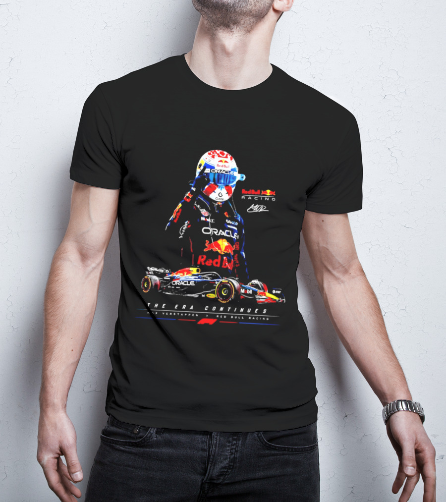 Max Verstappen Red Bull Racing The Era Continues T-Shirt