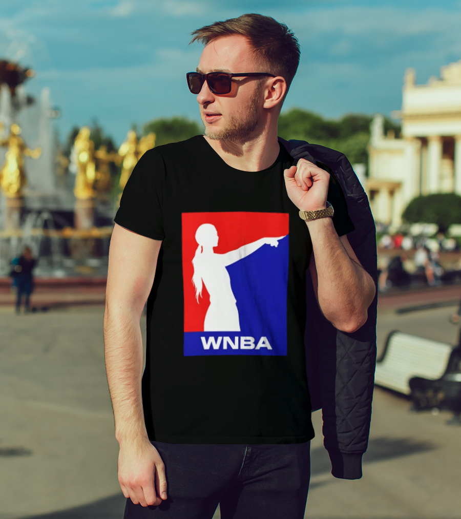 WNBA Red And Blue Sophie Cunningham Basketball T-Shirt
