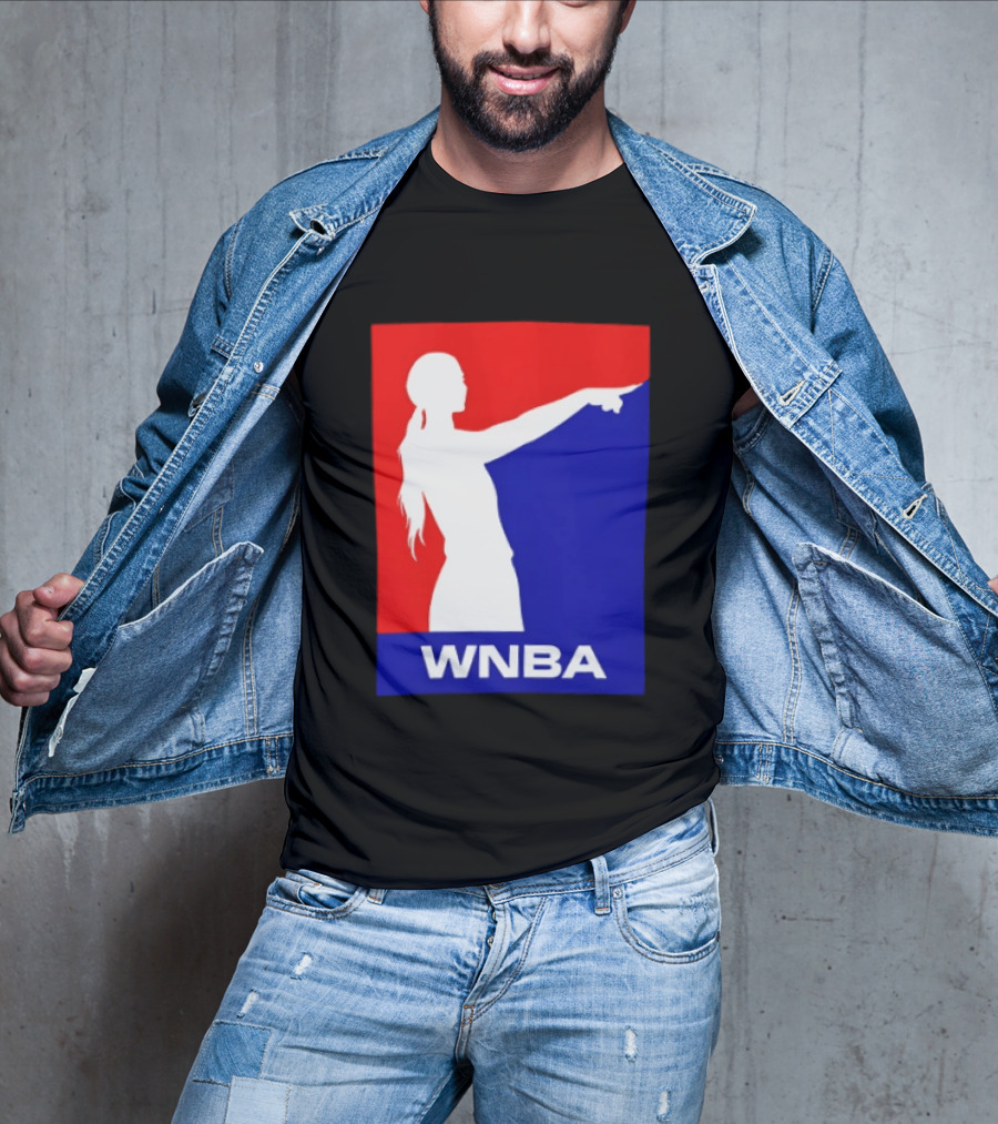 WNBA Red And Blue Sophie Cunningham Basketball T-Shirt