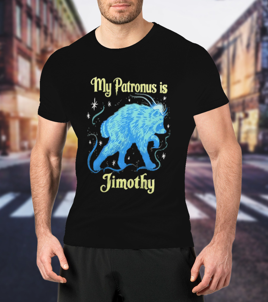 My Patronus Is Jimothy Magical Raccoon T-Shirt