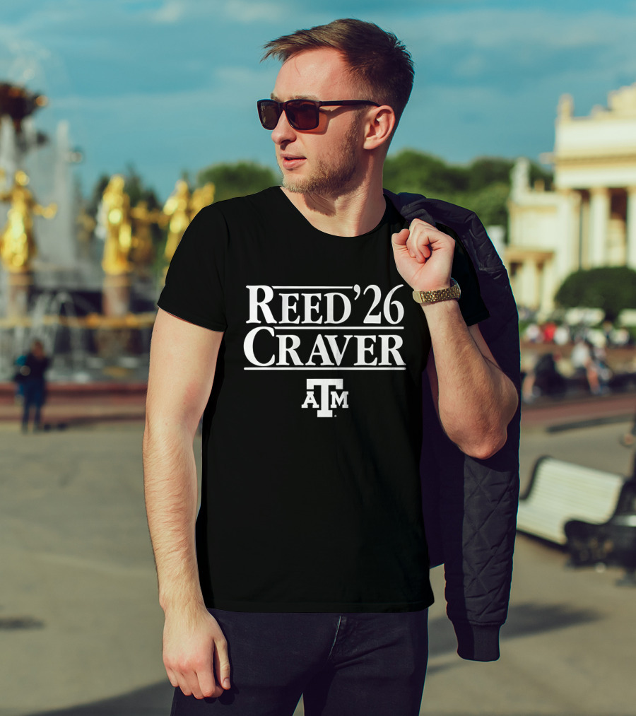 Reed Craver '26 Texas A M Football T-Shirt