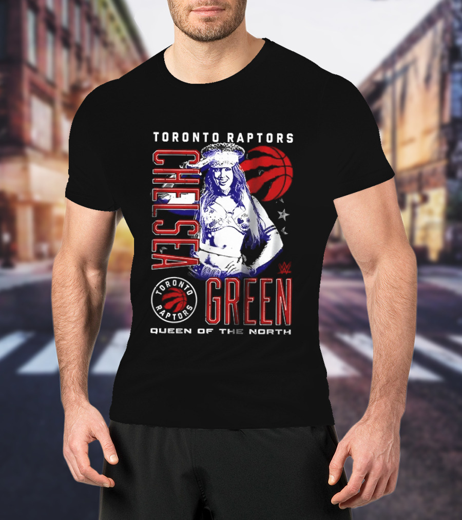 WWE Chelsea Green Toronto Raptors Queen Of The North T-Shirt