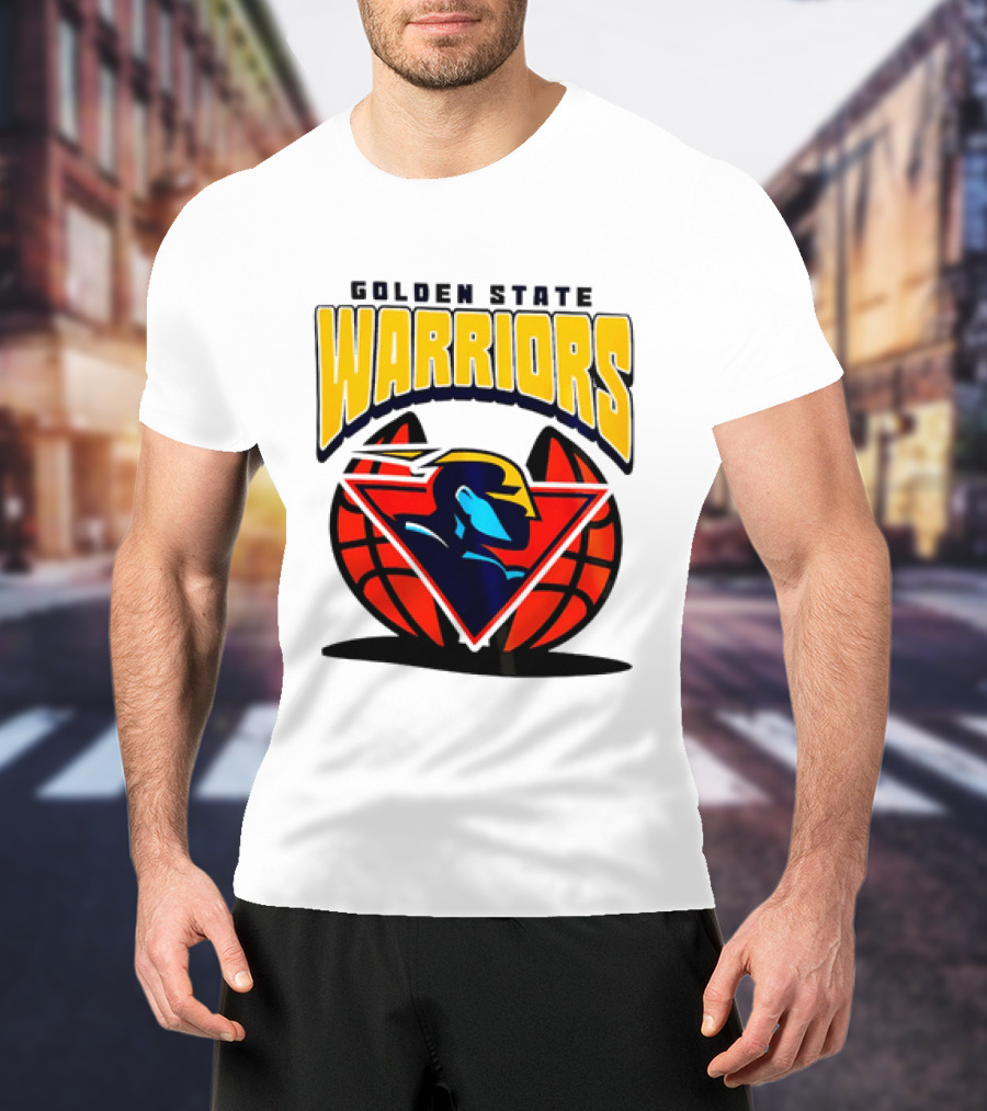 Golden State Warriors NBA 2026 Mania Retro Logo Basketball T-Shirt