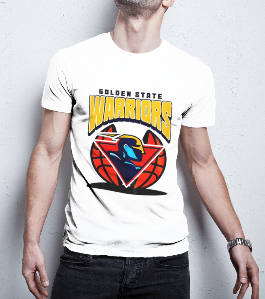 Golden State Warriors NBA 2026 Mania Retro Logo Basketball T-Shirt