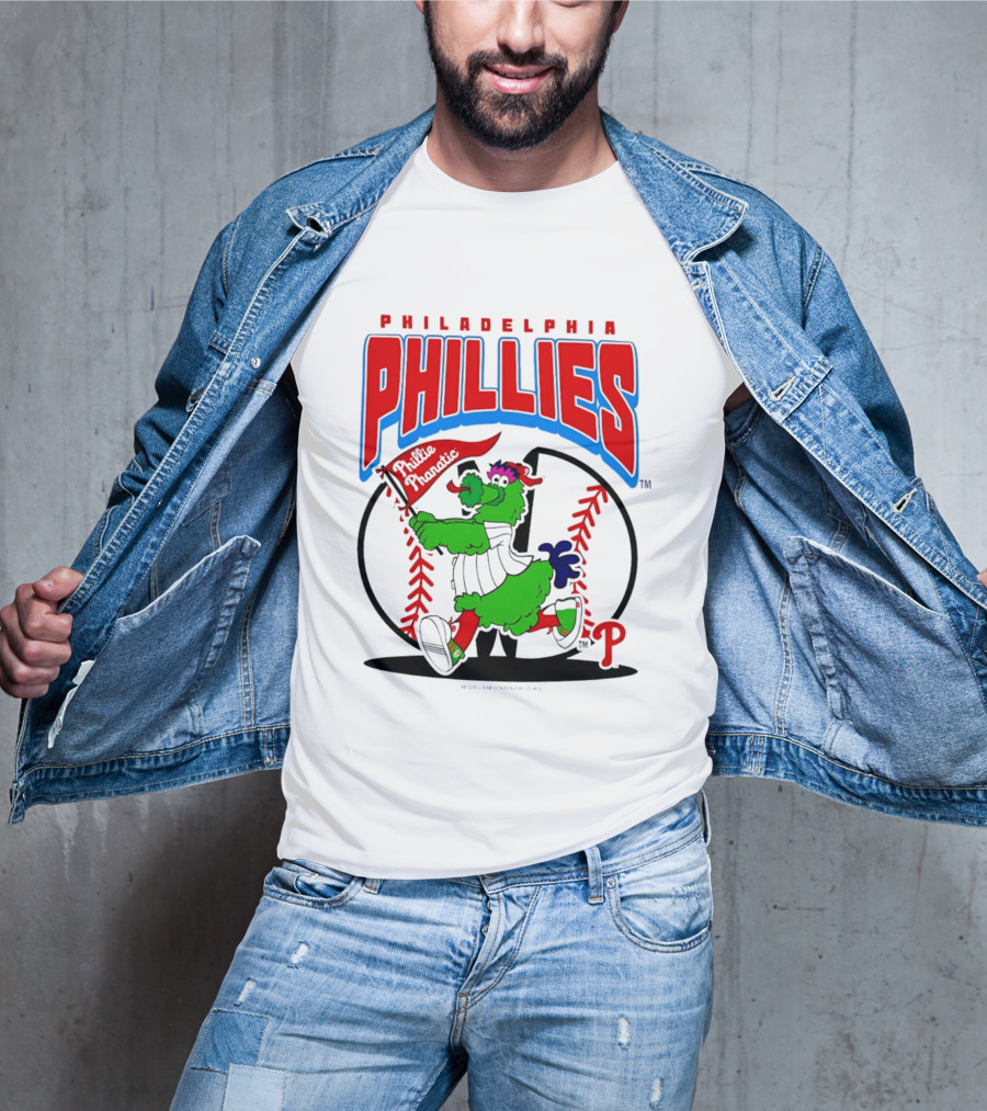 Philadelphia Phillies Phillie Phanatic 2026 Mania MLB Baseball T-Shirt