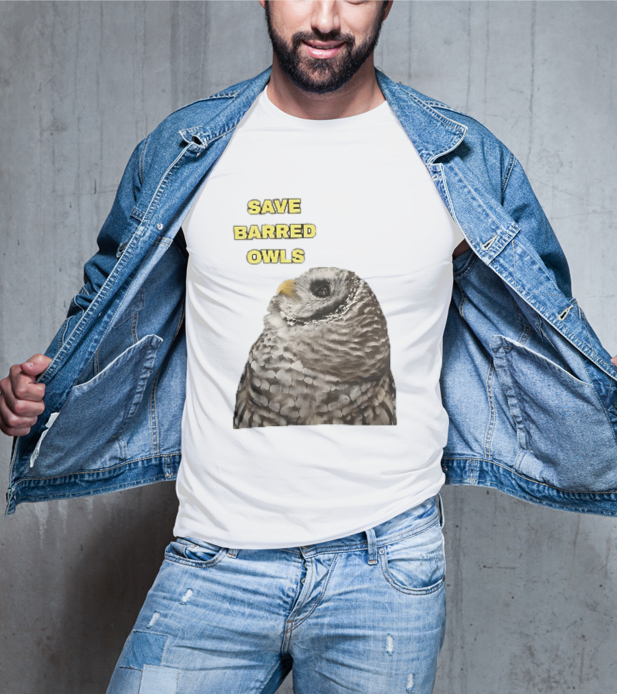 Save Barred Owls Barred Owl Conservation Appeal T-Shirt