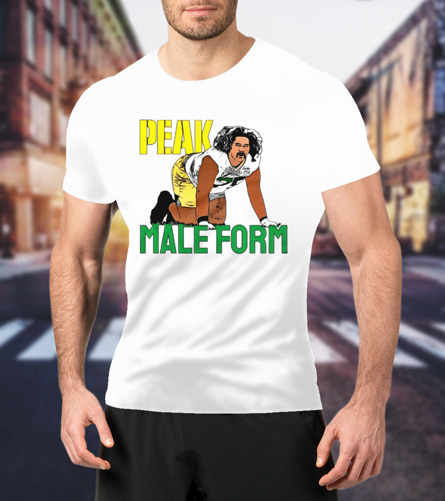 Sean Rhyan Peak Male Form Green Bay Packers Football T-Shirt
