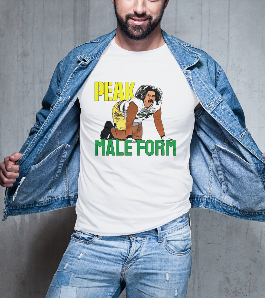 Sean Rhyan Peak Male Form Green Bay Packers Football T-Shirt