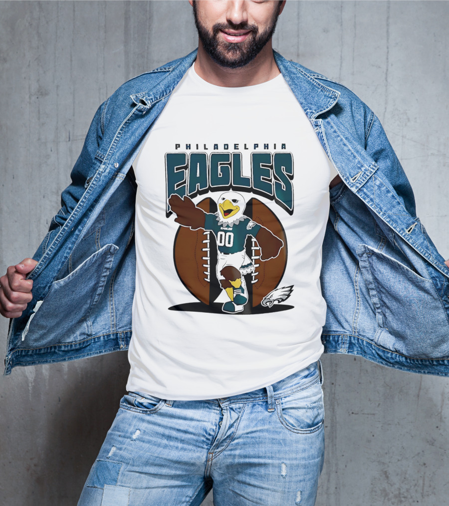 Philadelphia Eagles Swoop Mascot Football 2026 T-Shirt