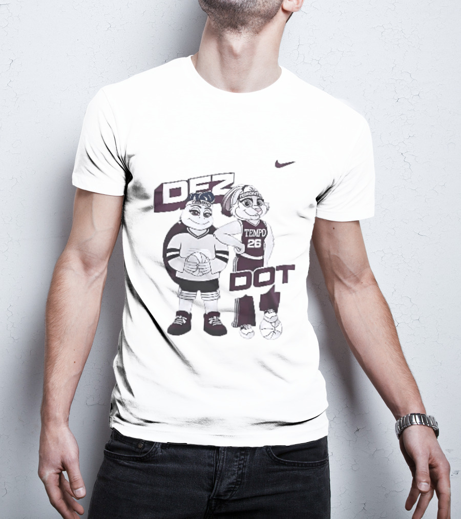 Toronto Tempo Dez Dot Mascots Basketball Nike T-Shirt