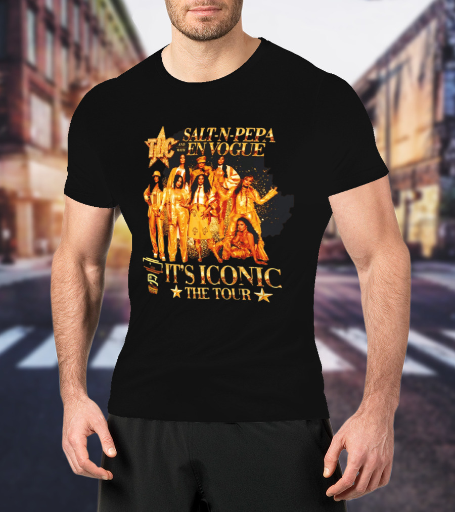 TLC Salt N Pepa And En Vogue It's Iconic The Tour T-Shirt