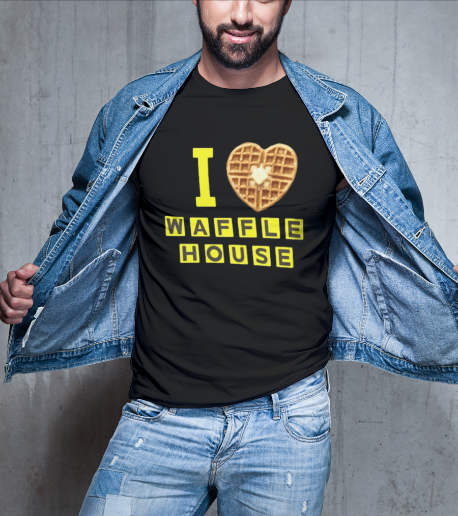 I Heart Waffle House Waffle Love I Waffle House T-Shirt