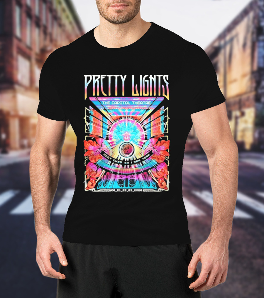 Pretty Lights The Capitol Theatre Port Chester NY August 21 23 2026 T-Shirt
