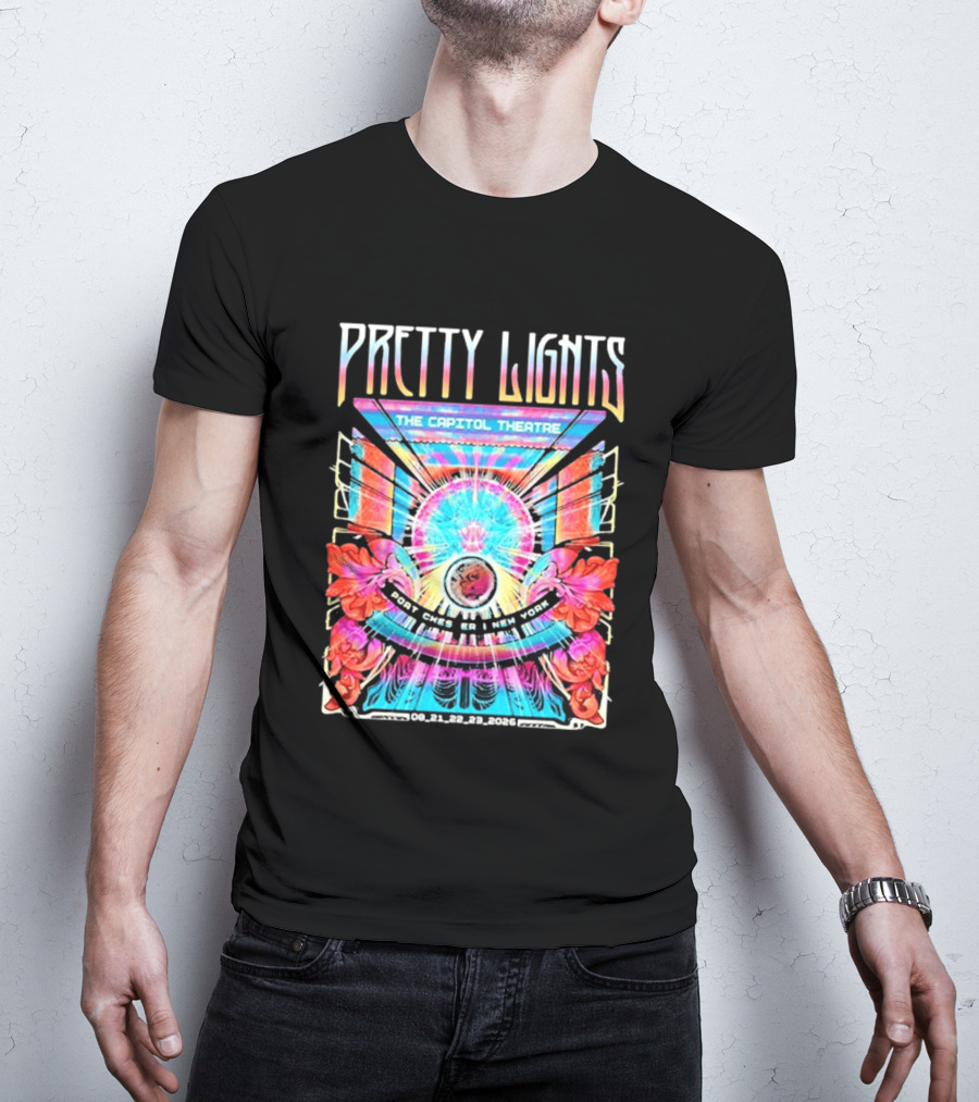 Pretty Lights The Capitol Theatre Port Chester NY August 21 23 2026 T-Shirt