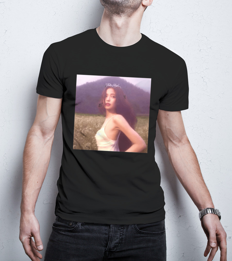 Jennie Fallen Angel EP Cover Photo Mountain Field Scene T-Shirt