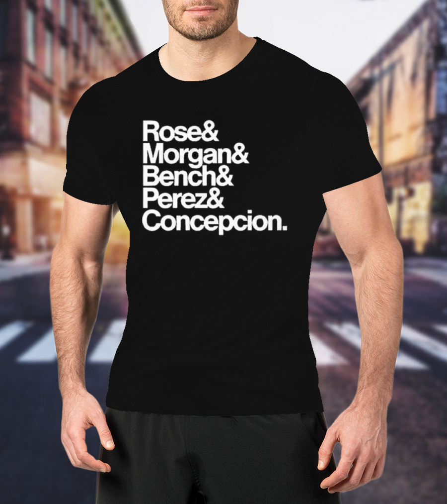Rose Morgan Bench Perez Concepcion List T-Shirt